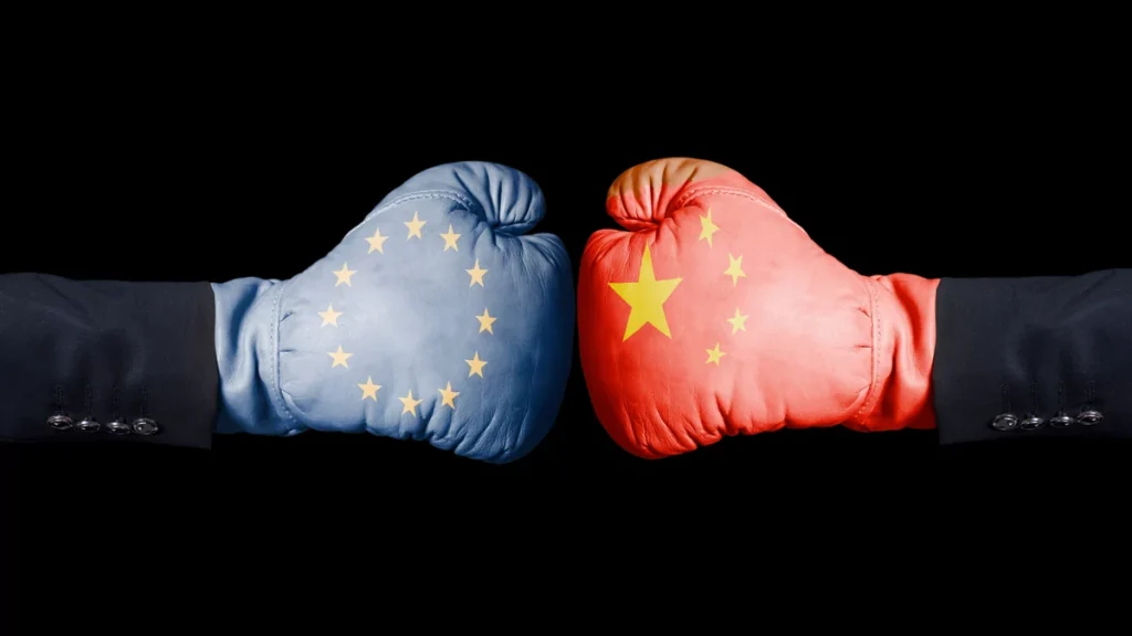 europe-vs-chine-1024x576 Mauvaise nouvelle pour les constructeurs de véhicules électriques chinois